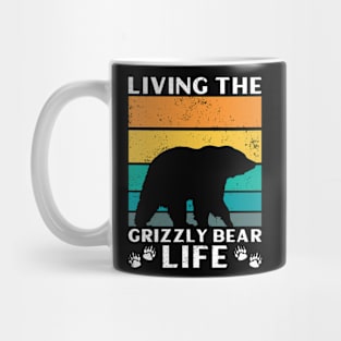 Living The Grizzly Bear Life - Grizzly Bear Mug